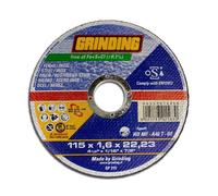 MOLA ABRAS. GRINDING TAGLIO INOX HD-MF 115X1,6X22,23 confezione da PEZZI 10