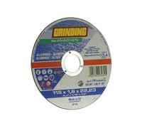 10 X DISCO SMERIGLIATRICE DA TAGLIO GRINDING 115X1,6X22,23 PER TAGLIO ALLUMINIO