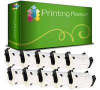 10 x DK11240 Etichette adesive compatibile per Brother P-Touch QL-1050 QL-1060N QL-1100 QL-1110NWB | 102mm x 51mm | 600 Etichetta per Rotolo | Etichette per Codici a Barre