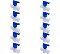 10 X DM Fit 1/4 " Spegnimento Valvola/Inline Rubinetto, John Ospiti Speedfit