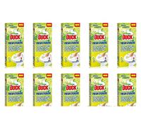 10 X Duck Fresh Stickers Lime deodorante WC per prevenire germi e calcare