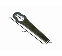 10 X Falciatrice Lame Plastica con Clip Per Più Figura Di 8 Antivibranti Onest