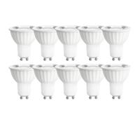 10 x Faretti LED GU10 6W 410lm 830 3000K 45° Bianco Caldo Reflettore