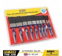 10 X Ffj ProDec Premier Set Pennelli Pittura Sintetico Spazzole Fai da Te Casa