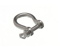 10 X Fiocco Lucchetto Pin Catena Hitch Links 5mm Acciaio Zincato Onestopdiy New