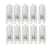 10 X G9 luce alogena lampada illuminazione lampada bianco caldo 40 W 230 V