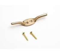10 X Ganci Per Tende Romani A Rullo + Viti 2 1/2" 63Mm Ottone