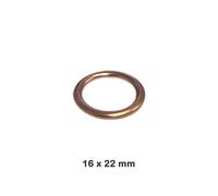 10 X Guarnizione Di Tappo Di Scarico Carter D'Olio 16 X 22 Mm