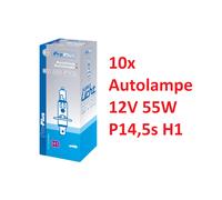 10 X H1 12V 55W Lampadina Alogena Auto Glühlampe Glühbirne Leuchtmittel KFZ PKW