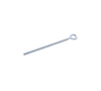 10 x HO.6150 gancio anello - acciaio zinco L. Filettatura: 121 mm L. totale: ...