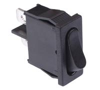 10 x Interruttore Rocker Slim On-Off Nero Light Country 19,3 x 6,7mm SPST 10A