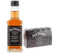 10 x Jack daniel's Tennessee Whiskey 5 cl vol miniature (Jack Daniel’s Old No.7 Tennessee Whiskey)