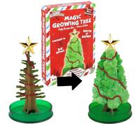 10 X Magico che Cresce Natale Albero Regalo Ragazzi Scienza Cristallo Giocattolo