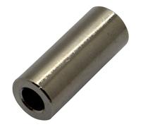 10 x manicotto distanziale 3110/5,3 x 20 mm a forma di lente ottone nichel Øi...
