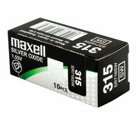 10 x Maxell 315 Pile Batterie Scatola Mercury Free Silver Oxide SR716SW 1.55V