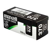 10 x Maxell 370 Pile Batterie Scatola Mercury Free Silver Oxide SR920W 1.55V