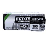 10 x Maxell 395 Pile Batterie Scatola Mercury Free Silver Oxide SR927SW 1.55V