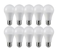 10 X Müller-Licht LED A60 Pera 10,5W=75W E27 Opaco 1055lm Bianco Caldo 2700K [EEK: F]