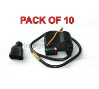10 x Neri 12 Volt. HT Accensione Bobina Unità CDI Versione Per Lambretta Vespa