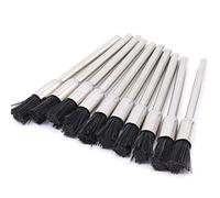 10 X Nylon spazzola setole in nylon Pot della spazzola 5 mm per Dremel Proxxon di spazzola