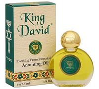10 x Olio per Unzione King David, 7,5 ml - 1/4 oz From The Holyland Gerusalemme (10 bottiglie)