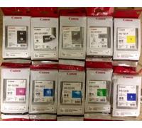 10 X Originale Canon Imageprograf iPF5000/PFI-101BK 101MBK 101GY 101C 101M 10