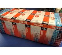 10 X OSRAM CLASSIC A CLAS A CL Lampadina 40W 230V E27 Dimmbar