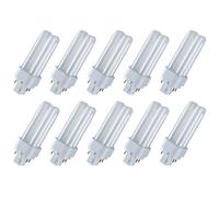 10 X Osram Dulux D/E 26W/865 Fresco Luce Del Giorno 6500K G24q-3 Lampade Neon [EEK: G]