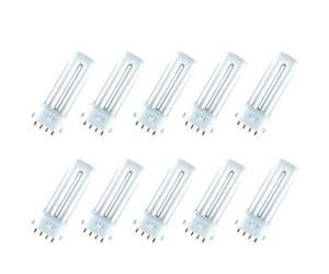 10 X OSRAM Dulux S/E 11 W 840 2 G7 Lumilux Cool White lampadina a risparmio energetico tsoff lampada bianco freddo Confezione originale