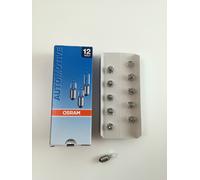 10 X Osram Lampadina 12V 5 W H5W BA9s Alogena 64111 Interni Luce per Lettura