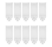 10 X Osram LED Dulux T/E 7W=18W GX24q-2 720lm 830 Bianco Caldo 3000K Hf&ac [EEK: G]
