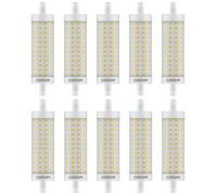 10 X Osram LED Lampadina Stab Line 15W =125W R7S 118Mm Warmweiß 2700K DIMMBAR