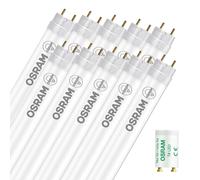 10 X Osram LED T8 Tubo EM Pro UO 150Cm 23,4W =58W 830 G13 3690Lm Warmwhite 3000K [EEK: D]