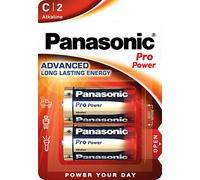 10 x Panasonic Pro Power C 1,5 V alcalino MN1400 LR14 blister da 2 (10 x 2)