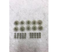 10 X Pannello Bordo Portiera Clip a Pressione per Chrysler 300C / Dodge Charger
