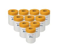 10 x pellicola di copertura nastro oro mascheratore nastro di copertura con...