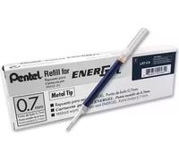 10 x Pentel LR7 Roller Refill 0,7 mm punta in metallo per penna EnerGel inchi...