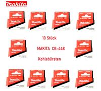 10 x pezzi spazzole carbone Makita® originali CB-448 Makita DHP482 DDF482 196...