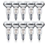 10 X Philips Eco Alogena Spot R50 18W=25W E14 Riflettore Ecoclassic 30 ° [EEK: G]