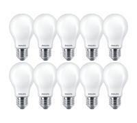 10 X Philips LED Lampadine A60 7W = 60W E27 Opal Matt 806lm Warmwhite 2700K [EEK: E]