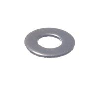 10 X Piatto Acciaio Rondelle BZP Placcato Zinco Intemperie M4 Foro Onestopdiy