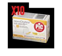 10 X Pic Lancette Pungidito Sterili Pronto Digitest Tamponcino Glicemia 25 Pz Te