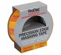 10 X Prodec Precisione Sharp Bordo Nastro Adesivo 50 Metri Elimina Spurgo 3.8cm