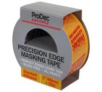 10 X Prodec Precisione Sharp Bordo Nastro Adesivo 50 Metri Elimina Spurgo Hi Viz