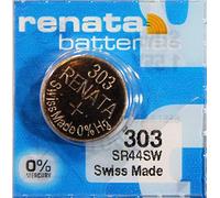 10 x Renata 303 Swiss Made bottone al litio SR44SW