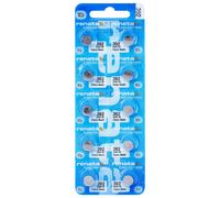 10 x Renata 392 Pila Batteria Orologio Mercury Free Silver Oxide SR41W 1.55V