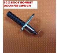 10 X Resistente Taglia a Misura Lunghezza Allarme Auto Cofano Baule Perno Nuovo