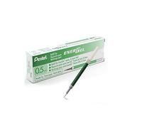 20 X Pentel LRN5 Roller Ricarica per Energel Penna Gel 0.5mm Ago Punta Blu Ink