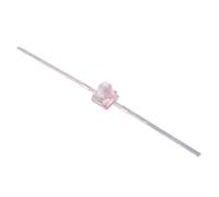 10 x Rossi Subminiatura Assiale 1.8mm Acqua Trasparente LED 2000mcd 25 °