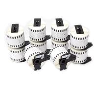 10 x ROTOLI ADESIVI BROTHER DK-22205 COMPATIBILI 62mm x 30,48mt
